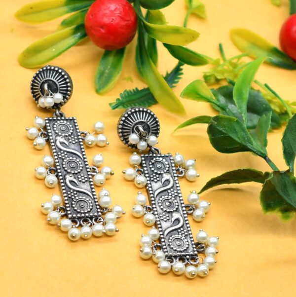 New Antique Silver Plated Earrings
