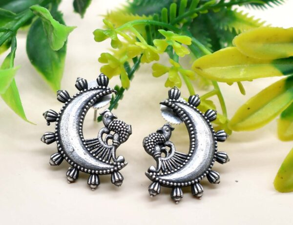 Peacock Earrings - Image 2