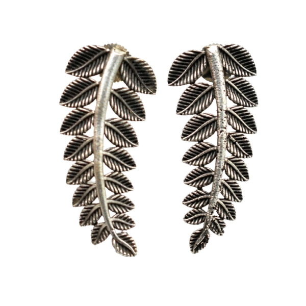 Drop Leaves Earrings - Image 2