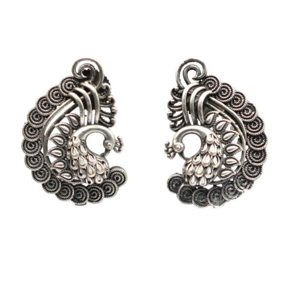 Sneha Peacock Earrings - Image 2
