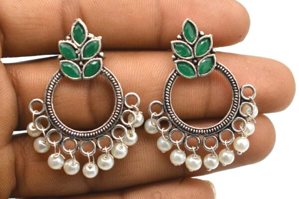 Pratika Stone Earrings - Image 7