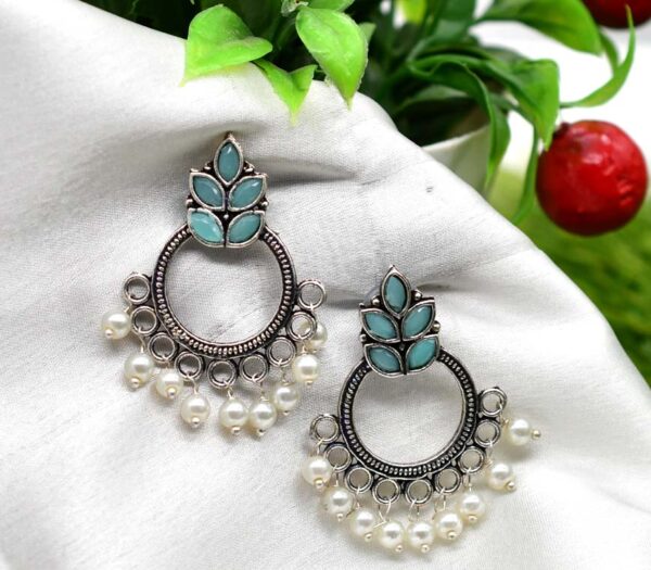 Pratika Stone Earrings - Image 6