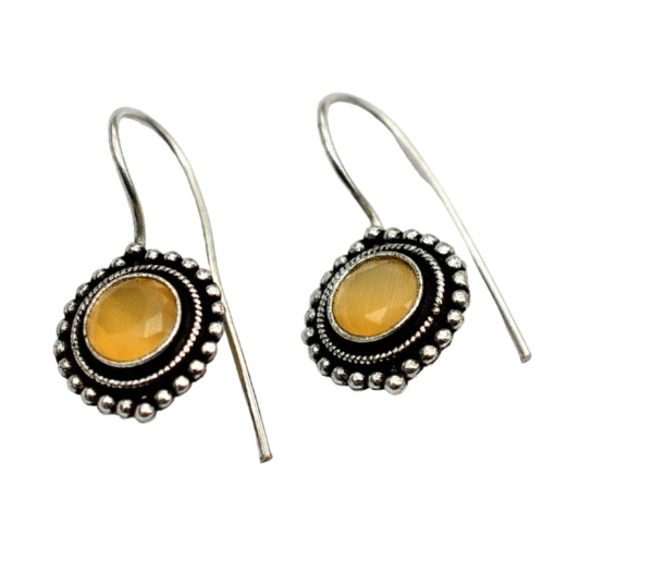 Drop Stone Earrings - Image 4