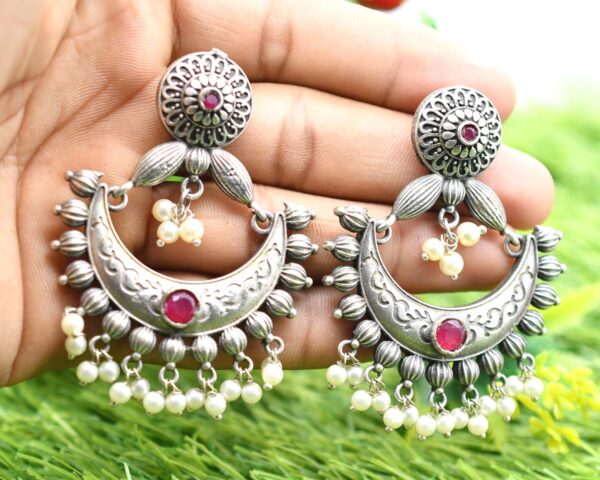 Big Stone Earrings - Image 3