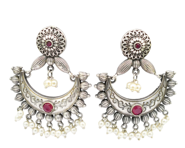 Big Stone Earrings - Image 2