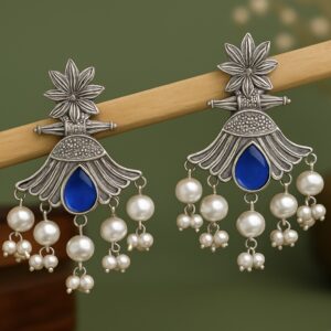 navratri Garba Jhumki Stone Earrings girls