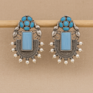 navratri garba Jhumki Stone Earrings for girls & women