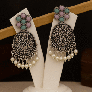 Jhumki Stone Earrings for girls & women garba