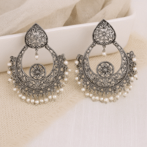 Jhumki Stone Earrings for garba