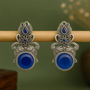 Jhumki Stone Earrings for girls & women garba Navratri