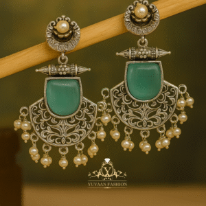 Jhumki Stone Earrings for girls garba Navratri