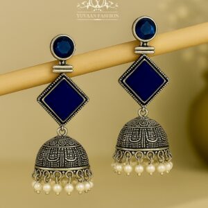 Pearl Drop Jhumkas