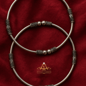 Timeless Oxidized Anklet Set